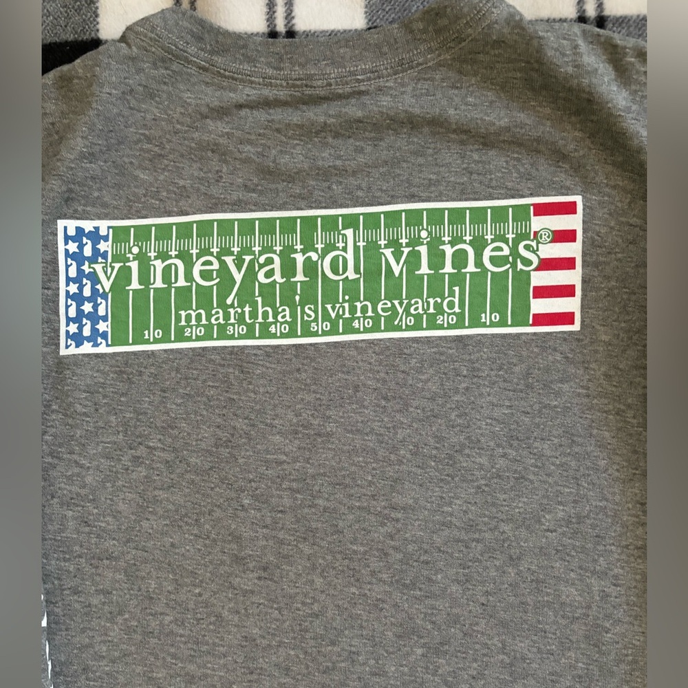 Vineyard Vines Football Tee